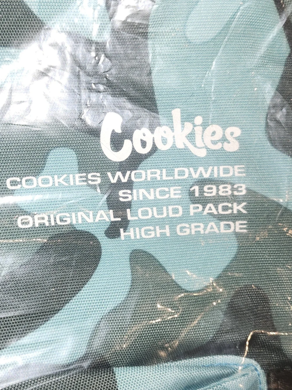 NEW Cookies Off The Grid Smell Proof Backpack in Mint/teal Camo